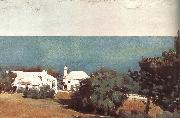 Winslow Homer Bermuda beach painting
